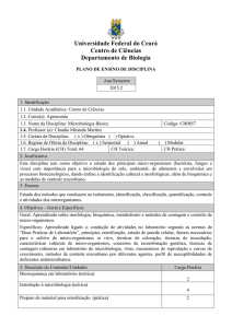 Microbiologia Básica - Universidade Federal do Ceará