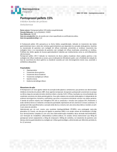 Pantoprazol pellets 15%
