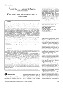 Pericardite pós-vacina antiinfluenza.pmd