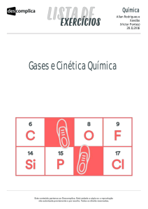Gases e Cinética Química