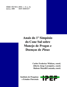 Doenças em Pinus no Brasil - Instituto de Pesquisas e Estudos