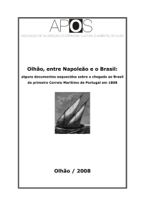 Olhão, entre Napoleão e o Brasil: alguns documentos esquecidos