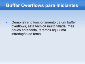 Buffer Overflows para Iniciantes