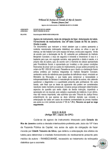 Decisão Monocrática - Tribunal de Justiça do Estado do Rio de
