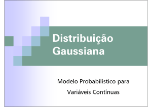 Distribuicao Gaussiana