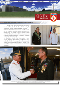 Visita do Comandante do Exército do Chile