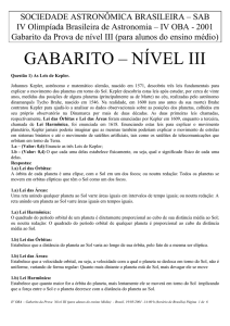 gabarito – nível iii