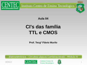 Aula 04 - CIs TTL e CMOS