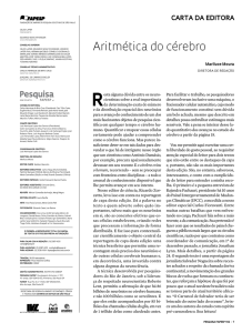 Aritmética do cérebro - Revista Pesquisa Fapesp