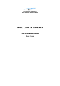 curso livre de economia - Universidade da Madeira