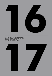 Brochura 16/17 - Fundação Calouste Gulbenkian