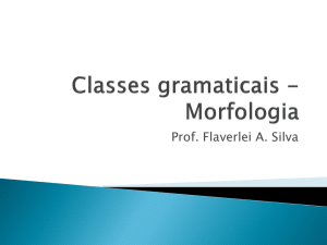Classes gramaticais – completo – PDF