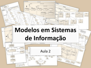 Modelos em Sistemas de Informação