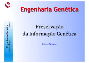 Preservação da Informação Genética