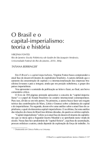 O Brasil e o capital-imperialismo: teoria e história - IFCH