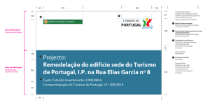 placa de obra - Turismo de Portugal