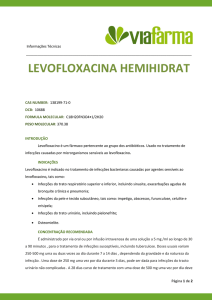 levofloxacina hemihidrat