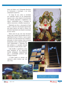 bairro da Penha, na 6ª Olimpíada Brasileira de Astronomia e