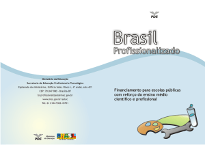 Folder Brasil Prof. 2 opções