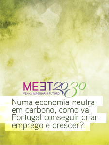 Numa economia neutra em carbono, como vai Portugal conseguir