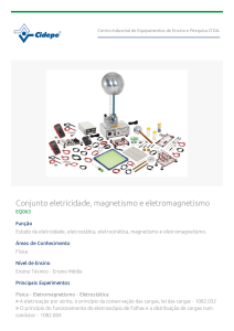 Conjunto eletricidade, magnetismo e eletromagnetismo