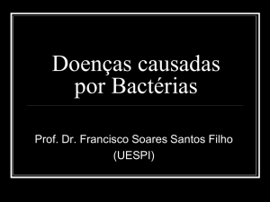 Doenças causadas por Bactérias
