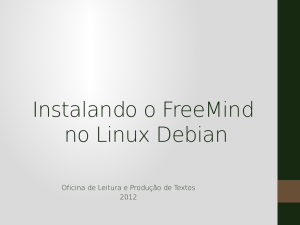 Instalando o FreeMind no Linux Debian