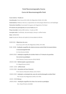 Programa - APDPN • Associação Portuguesa de Diagnóstico Pré