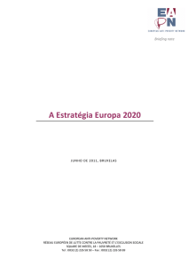 A Estratégia Europa 2020
