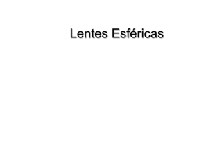 Lentes Esféricas - Professor José Luiz