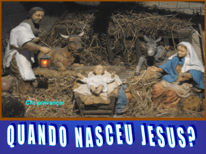 Quando nasceu Jesus - Palestras Diversas