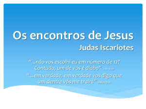 21/10/2014 - Fernando Marques - O Encontro de Jesus com Judas