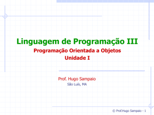 Linguagem de Programação III