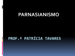 parnasianismo - Escola São Jorge