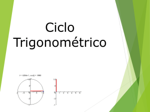 ciclo trigonométrico