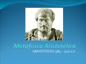 ARISTÓTELES (383 – 322) aC