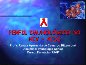 PERFIL IMUNOLÓGICO DO HIV