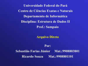 Download: Apresentação em ppt - Universidade Federal do Pará