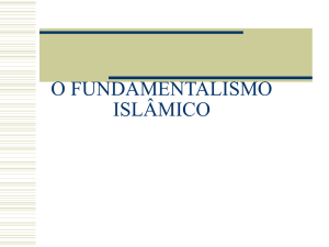 o fundamentalismo islâmico