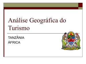 Análise Geográfica do Turismo - FTP da PUC