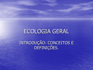 ecologia geral