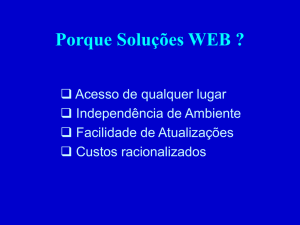 Porque Soluções WEB