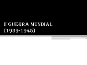 II GUERRA MUNDIAL (1939