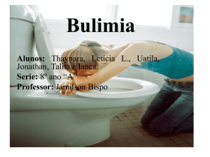 Bulimia - DrMartinhoMarques