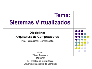 Sistemas Virtualizados - IC