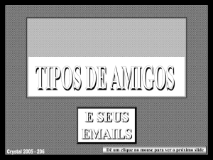 TiposDeAmigosESeusEmails.pps