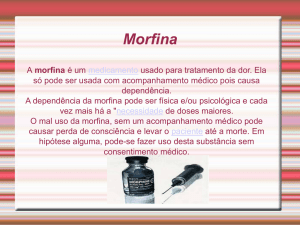 Morfina - escolafragelliangelica