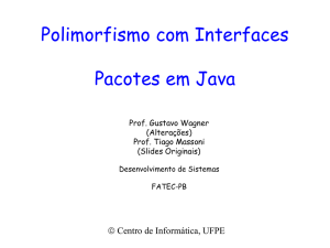 Interfaces - Gustavo Wagner