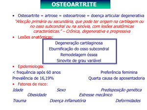 OSTEOARTRITE