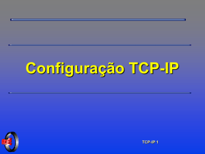 Configuração TCP-IP